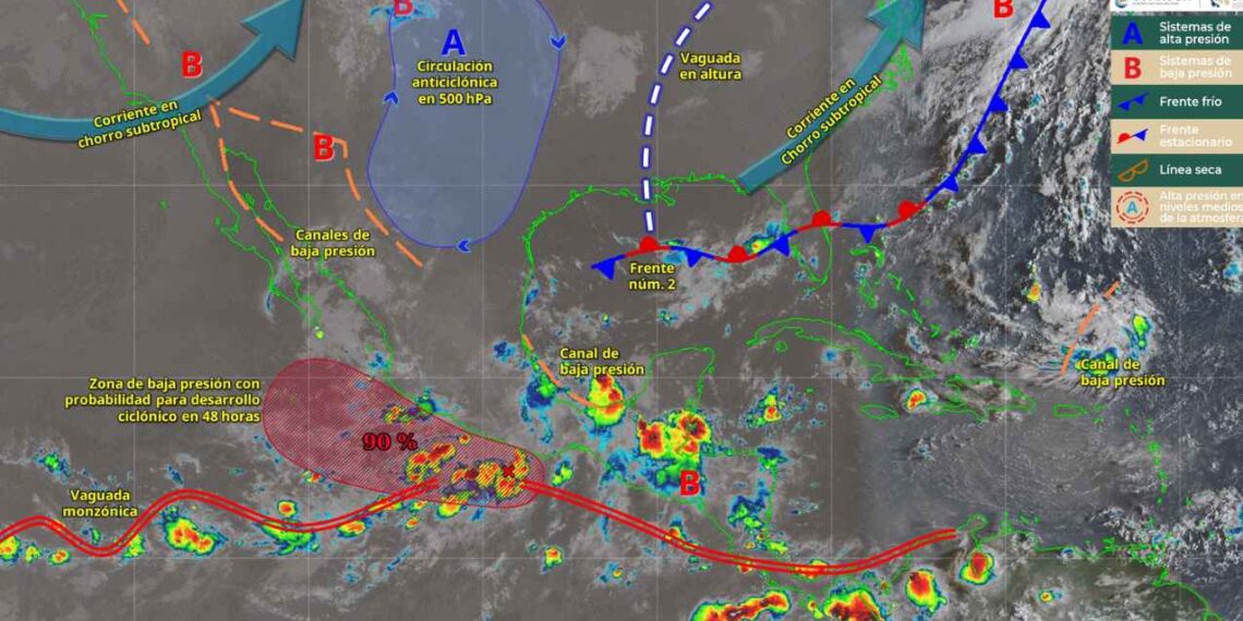Lluvias intensas México hoy