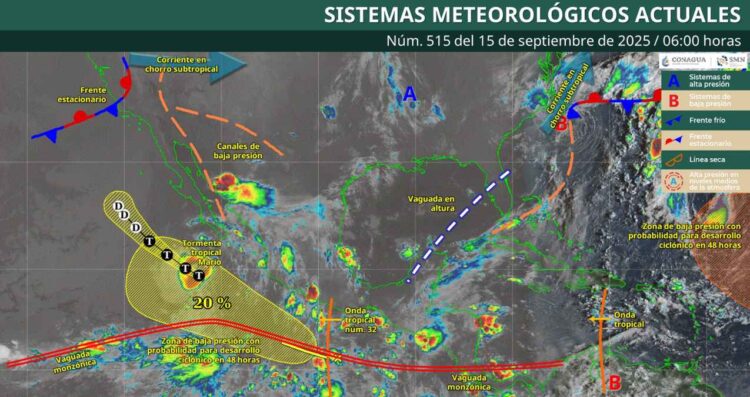 Lluvias intensas afectarán varias regiones del país HOY: ¿Cuáles son?