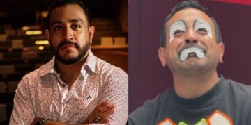 Luis Fernando Peña sorprende a vecinos con obra de “Payaso”