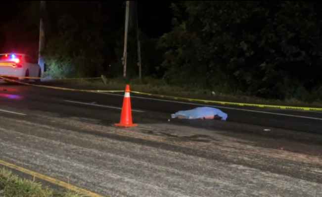 Masculino pierde la vida al ser arrollado en la Carretera Nacional en Monterrey, NL