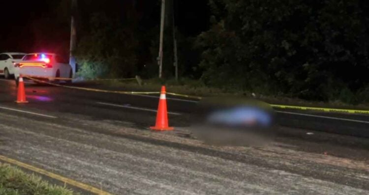 Masculino pierde la vida al ser arrollado en la Carretera Nacional en Monterrey, NL