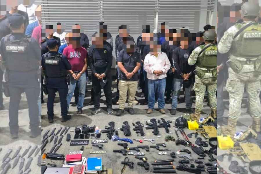 Michoacán detienen a 38 en campamento religioso que entrenaba para el fin del mundo