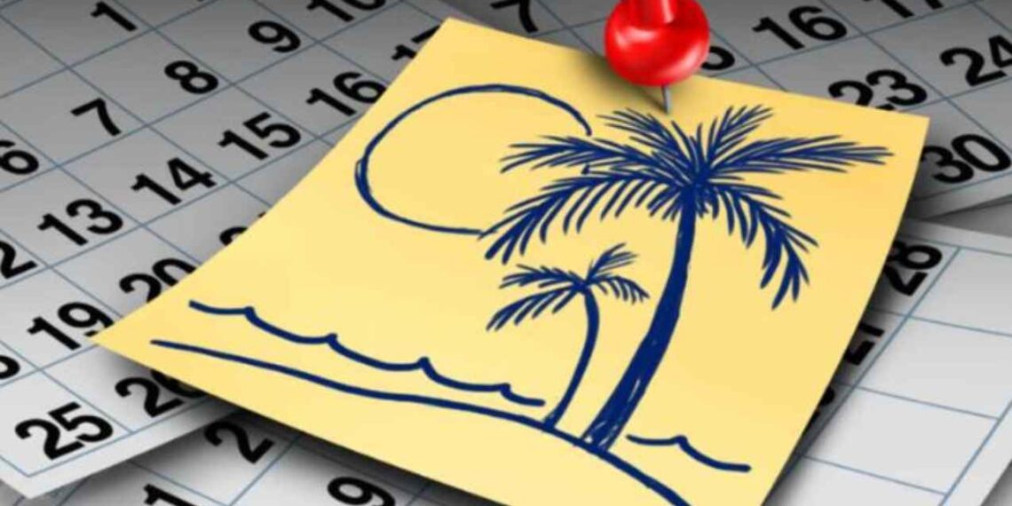 Morena sobre las vacaciones