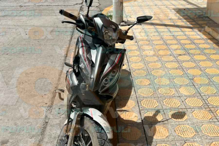 Motociclista choca en Mante (2)