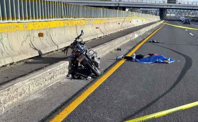 Motociclista fallece tras sufrir fatal accidente en la Autopista México-Pachuca