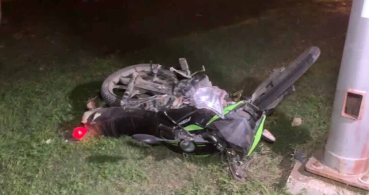 Motociclista muere en la Victoria-Matamoros