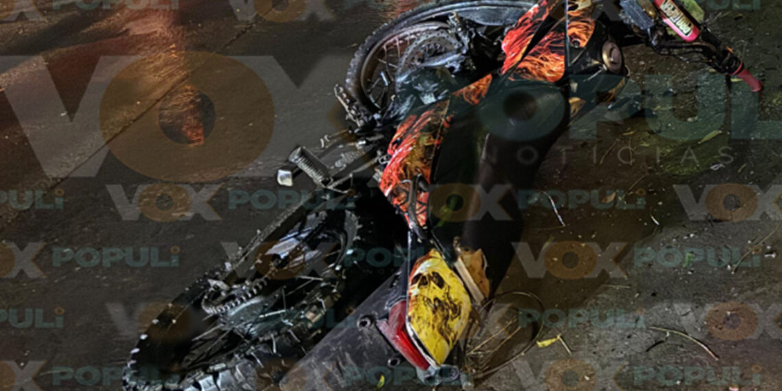 Motociclista pierde la vida tras chocar contra camioneta en Ciudad Madero, Tamaulipas 