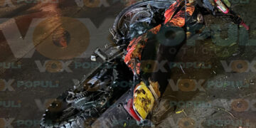 Motociclista pierde la vida tras chocar contra camioneta en Ciudad Madero, Tamaulipas 