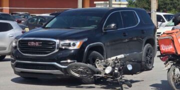 hombre motociclista lesiones Matamoros