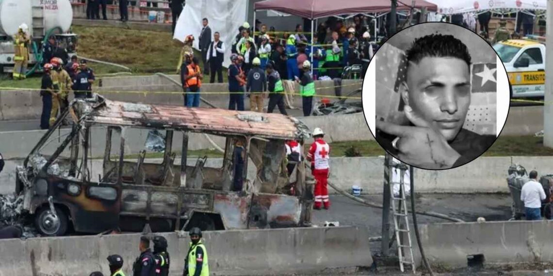 chofer de microbús explosión Iztapalapa