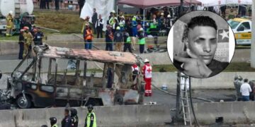 chofer de microbús explosión Iztapalapa