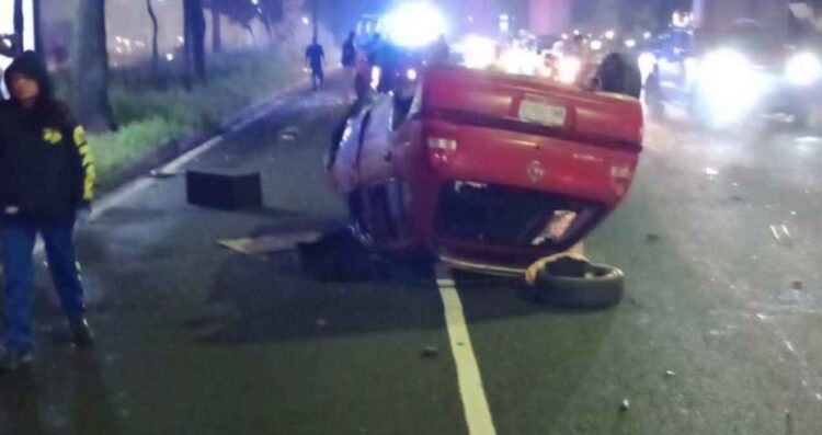 hombre volcadura Tlalpan