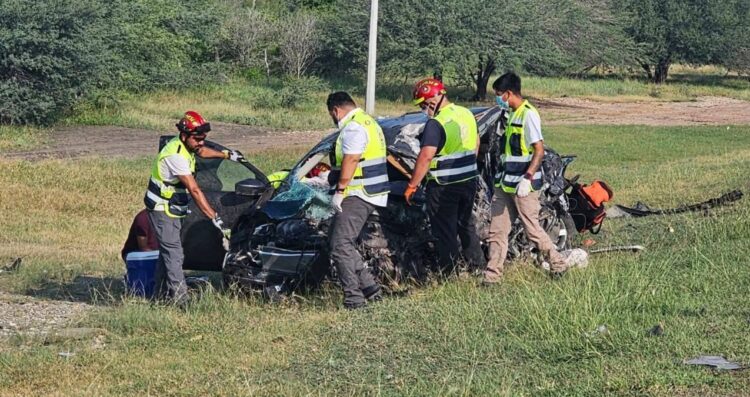 Muere menor en accidente sobre carretera González-Llera en Tamaulipas