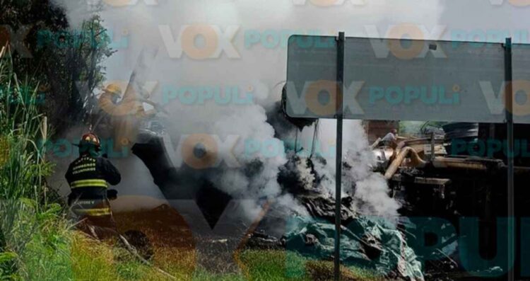 operador tráiler calcinado Altamira