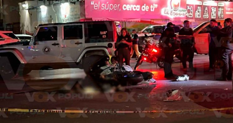 Motociclista muere en Reynosa