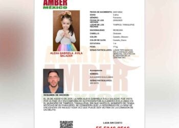 Alerta Amber niña en Tampico