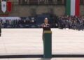 “Ninguna potencia extranjera decide por nosotros”, afirma Claudia Sheinbaum durante su discurso en el desfile