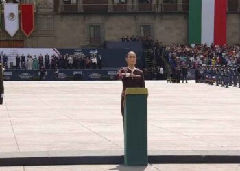 “Ninguna potencia extranjera decide por nosotros”, afirma Claudia Sheinbaum durante su discurso en el desfile
