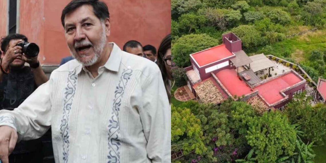 Noroña denuncia robo en su propiedad de Tepoztlán