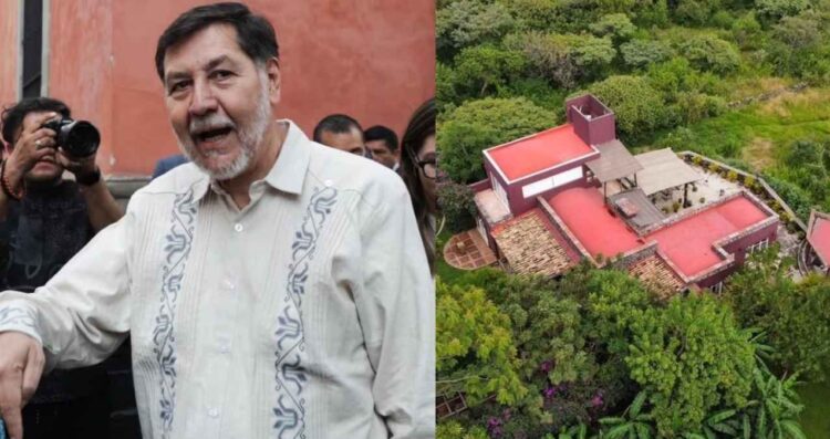 Noroña denuncia robo en su propiedad de Tepoztlán