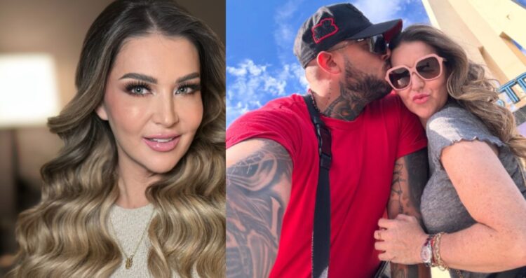 Novio de Alicia Villarreal, comparte fotografía tras polémica con Cruz Martínez