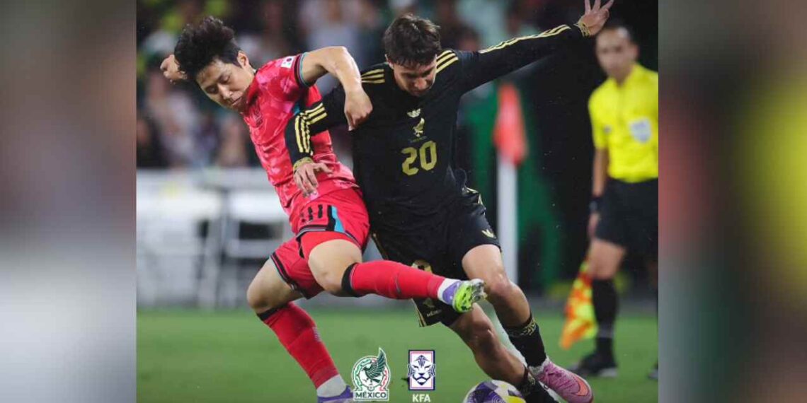 México empata Corea del Sur