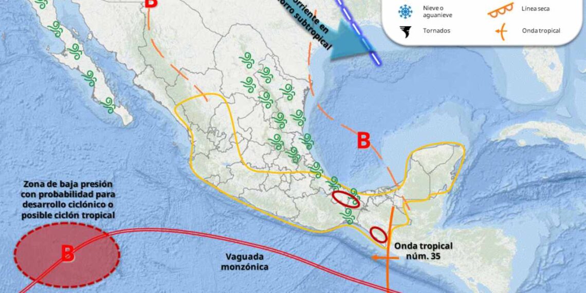 Onda tropical 35 México