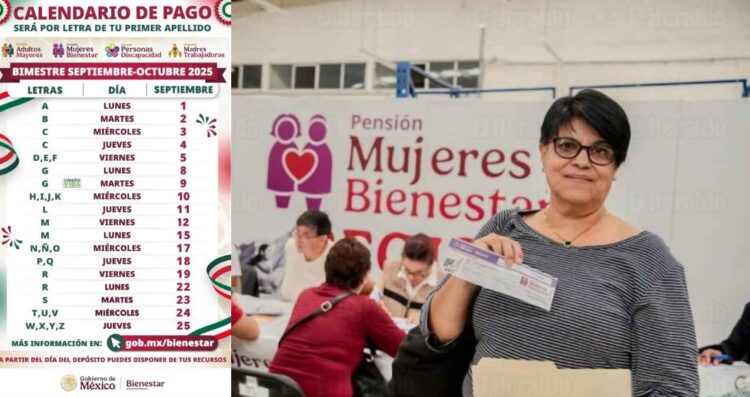 Pensión Mujeres Bienestar: ¿A quiénes les toca recibir el pago HOY 10 de septiembre?