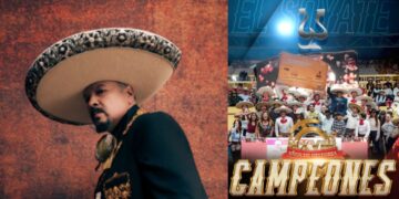 Pepe Aguilar celebra triunfo de su equipo de charros en Zacatecas