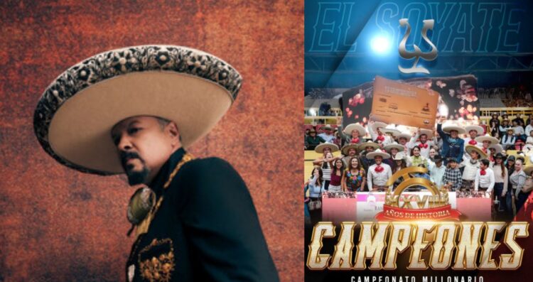 Pepe Aguilar celebra triunfo de su equipo de charros en Zacatecas