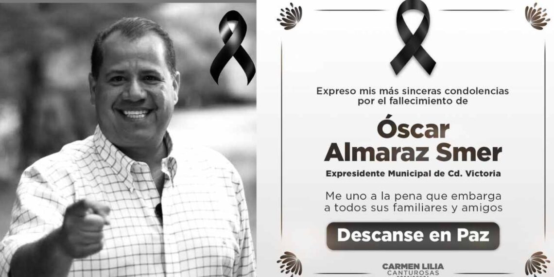 Políticos lamentan fallecimiento de Óscar