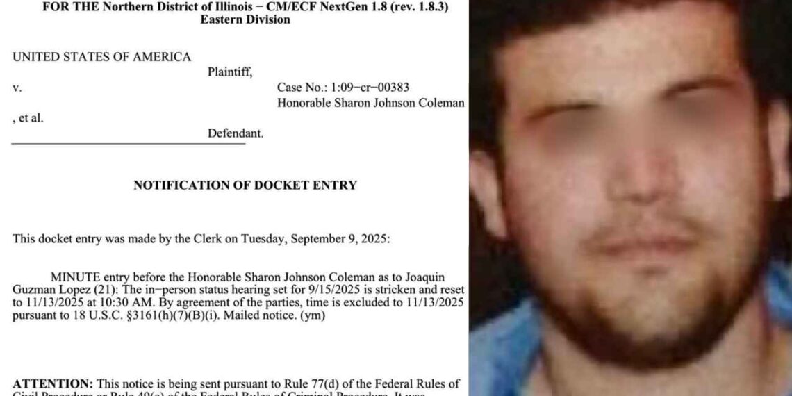 Posponen en Chicago audiencia de Joaquín Guzmán López, hijo de “El Chapo”