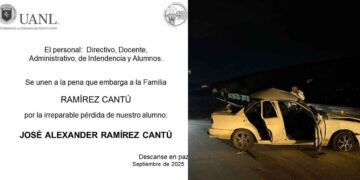 Preparatoria No. 13 de la UANL lamenta el fallecimiento del joven estudiante en Allende