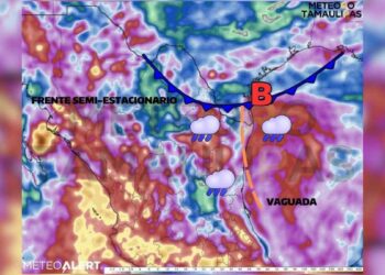 zona centro de Tamaulipas lluvias
