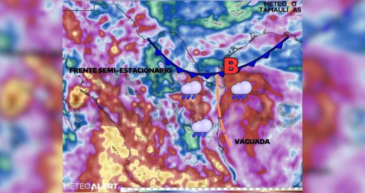 zona centro de Tamaulipas lluvias