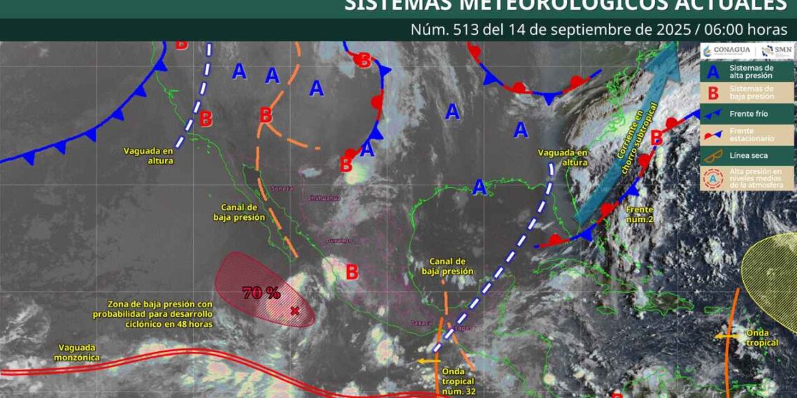 Pronostican lluvias intensas HOY: ¿Cuáles estados serán los afectados?