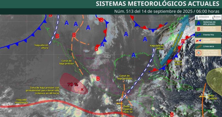 Pronostican lluvias intensas HOY: ¿Cuáles estados serán los afectados?