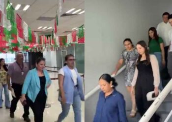 Realizan Segundo Simulacro Nacional con evacuaciones en Tamaulipas