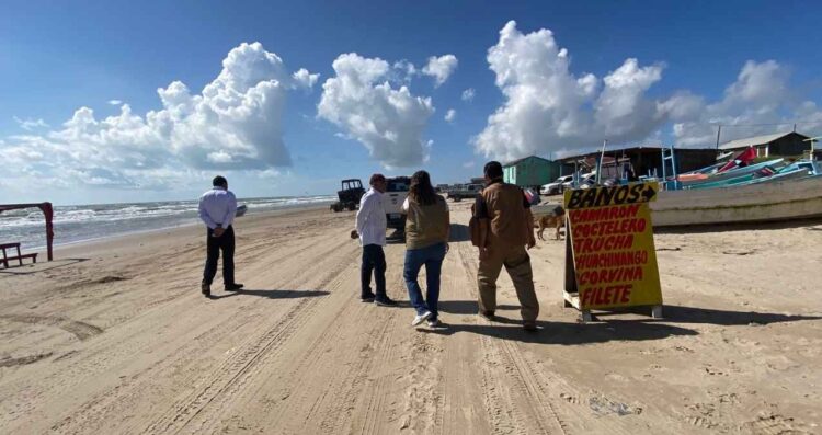 Refuerzan vigilancia sanitaria por influenza aviar en Playa Bagdad, Matamoros
