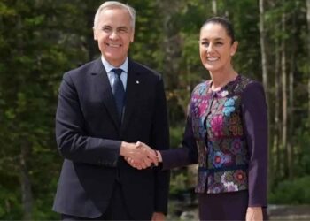 visita primer ministro canadienseEl canciller señaló que la agenda de Carney se centrará en revisar los "temas bilaterales". Así como los aspectos que involucran a ambos países "como parte del bloque norteamericano". Además, afirmó que "seguramente habrá algunos ajustes interesantes desde el punto de vista de algunas inversiones". Esta visita llega tras el encuentro en agosto entre los ministros canadienses de Finanzas e Ingresos Nacionales, François-Philippe Champagne, y de Asuntos Exteriores, Anita Anand, con la presidenta Sheinbaum y funcionarios de su gobierno en la Ciudad de México.