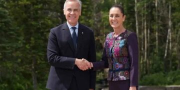 visita primer ministro canadienseEl canciller señaló que la agenda de Carney se centrará en revisar los "temas bilaterales". Así como los aspectos que involucran a ambos países "como parte del bloque norteamericano". Además, afirmó que "seguramente habrá algunos ajustes interesantes desde el punto de vista de algunas inversiones". Esta visita llega tras el encuentro en agosto entre los ministros canadienses de Finanzas e Ingresos Nacionales, François-Philippe Champagne, y de Asuntos Exteriores, Anita Anand, con la presidenta Sheinbaum y funcionarios de su gobierno en la Ciudad de México.