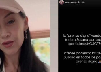 Ricardo Pérez apoya a Susana Zabaleta tras polémico incidente en aeropuerto