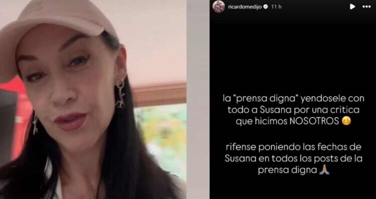 Ricardo Pérez apoya a Susana Zabaleta tras polémico incidente en aeropuerto