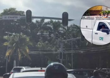 apagón masivo Campeche Yucatán Quintana Roo