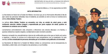 Secretaría de Salud CDMX desmiente fallecimiento de Alicia Matías Teodoro, abuelita que protegió a su nieta en la explosión en Iztapalapa