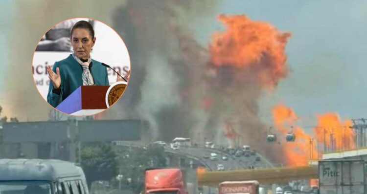 Sheinbaum solidaridad explosión pipa