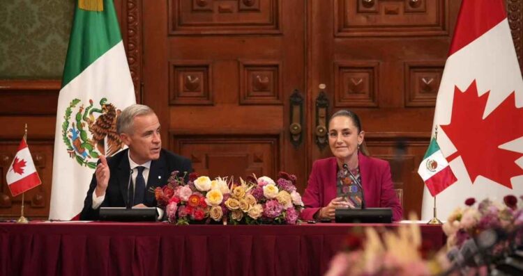 Sheinbaum Mark Carney