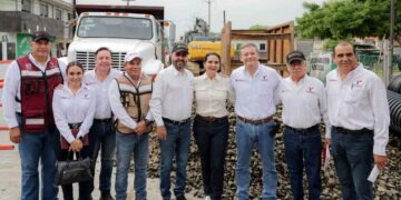 Supervisan obras hidráulicas en Tampico