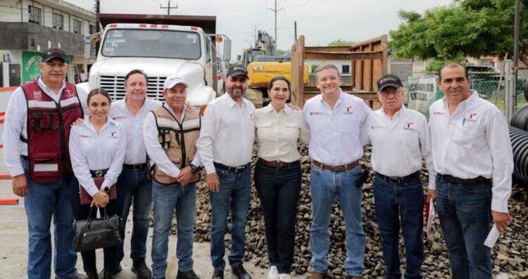 Supervisan obras hidráulicas en Tampico