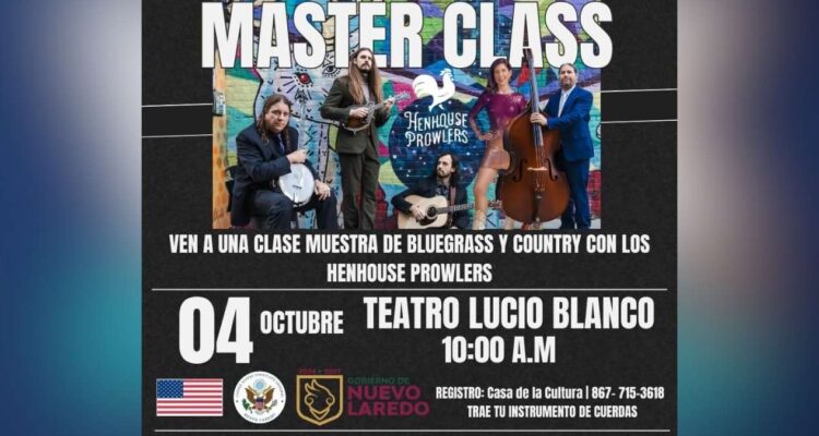 Taller de bluegrass en Nuevo Laredo